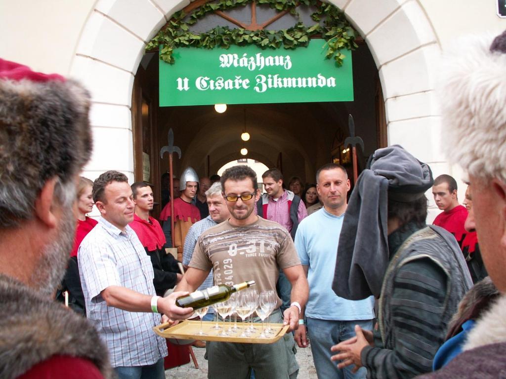 Penzion U Císaře Zikmunda Znojmo Exterior foto